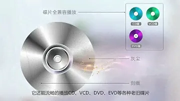 GIEC杰科BDP G2805 4K蓝光播放机dvd影碟机高清家用vcd光盘播放器