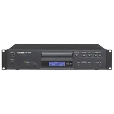 CD-проигрыватель Tascam CD-200 CD плеер Wav/MP3, RCA/SPDIF, CD-Text, Anti-shock, pitch 12,5%, 2U, пульт ДУ