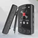 Mp3 плеер с bluetooth с диктофоном. Сенсорный мп3 плеер для музыки с блютуз, с клипсой, 16 ГБ.