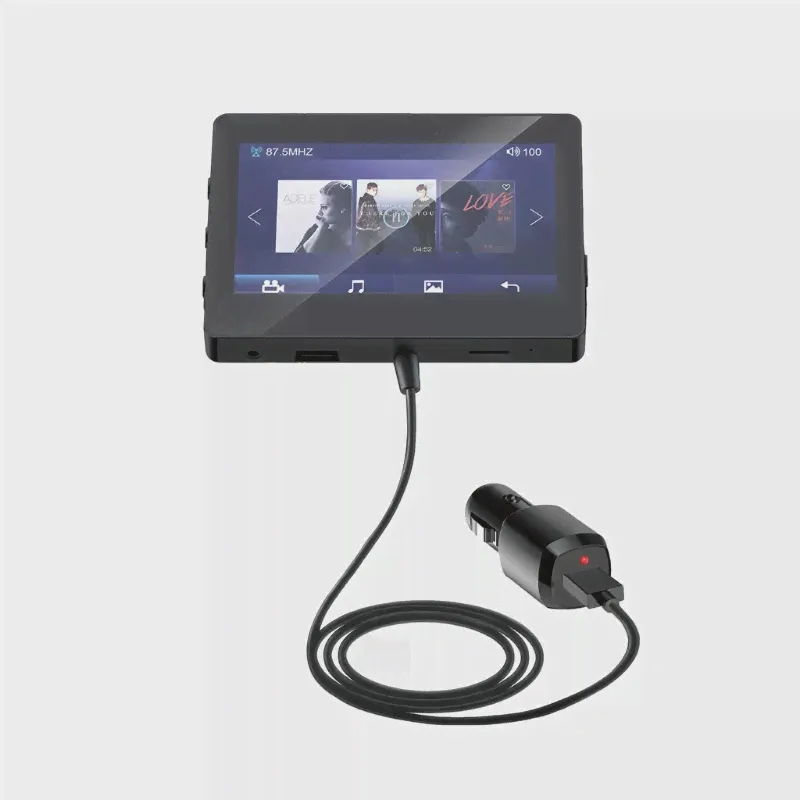 🛍 Портативный автомобильный Bluetooth-плеер, музыкальный поток для телефона, автомобильный mp5-плеер, AUX Выход, простое управление, AUX Выход-4