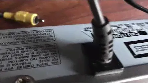 2005 Sanyo DVD player