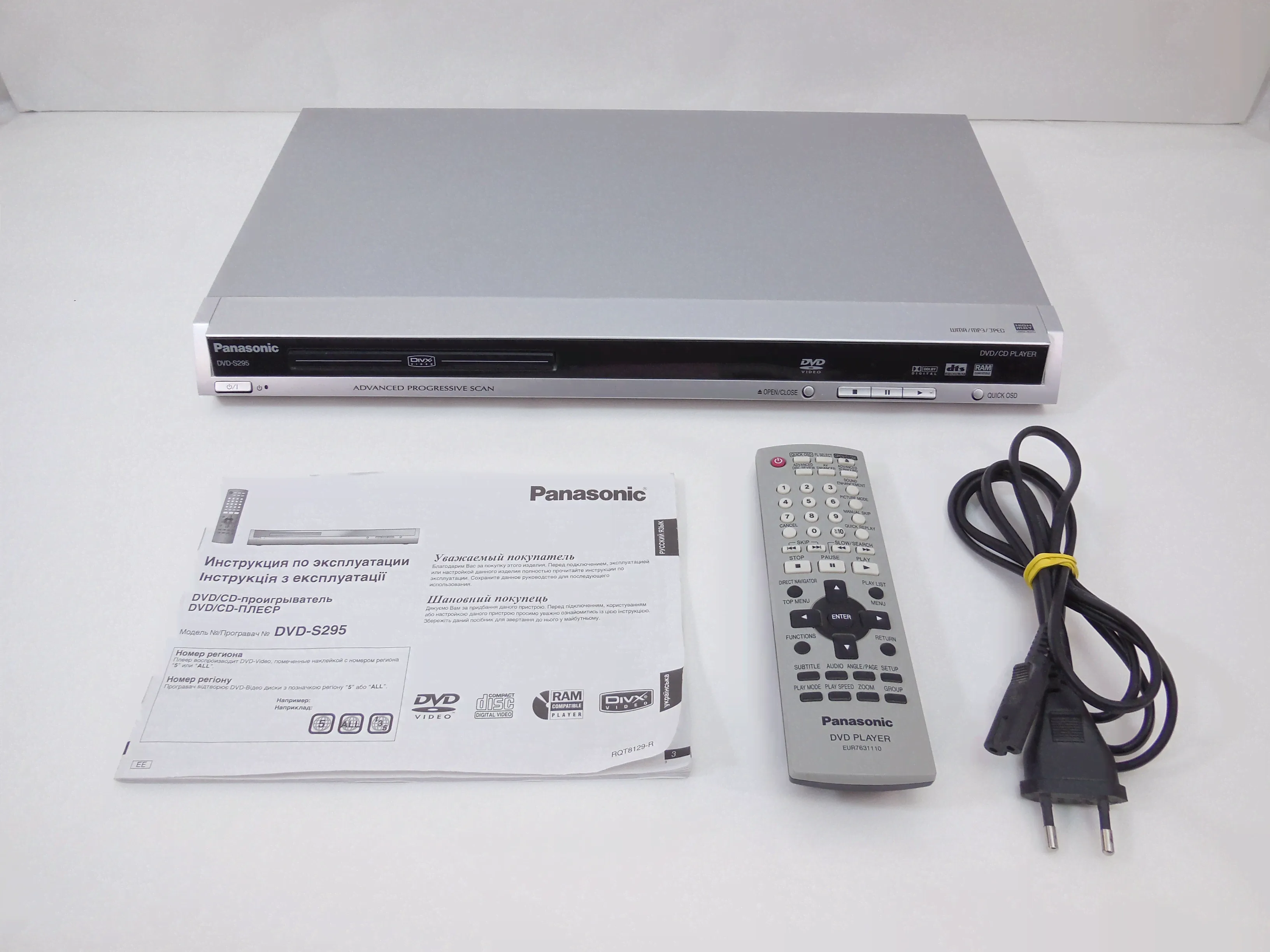 DVD-плеер Panasonic DVD-S295