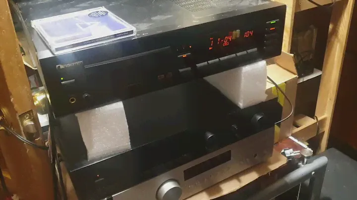 Nakamichi DVD-15 play SACD disc Amp Nakamichi IA-3