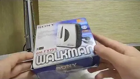 Кассетный плеер Sony walkman wm-fx195