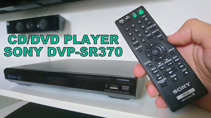 CD/DVD Player Sony DVP-SR370 | VENDIDO!