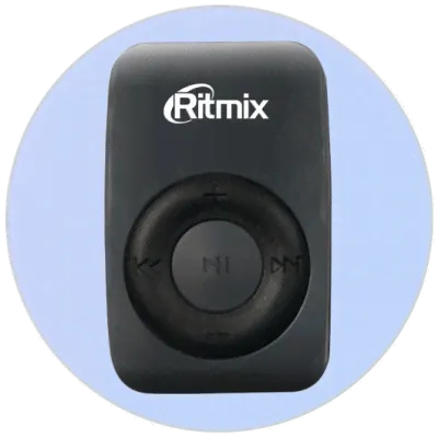 Плеер MP3 Ritmix RF-1010 серый