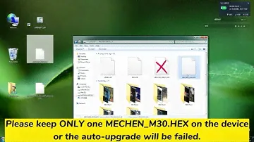 MECHEN M30 - 2 Methods to upgrade the firmware