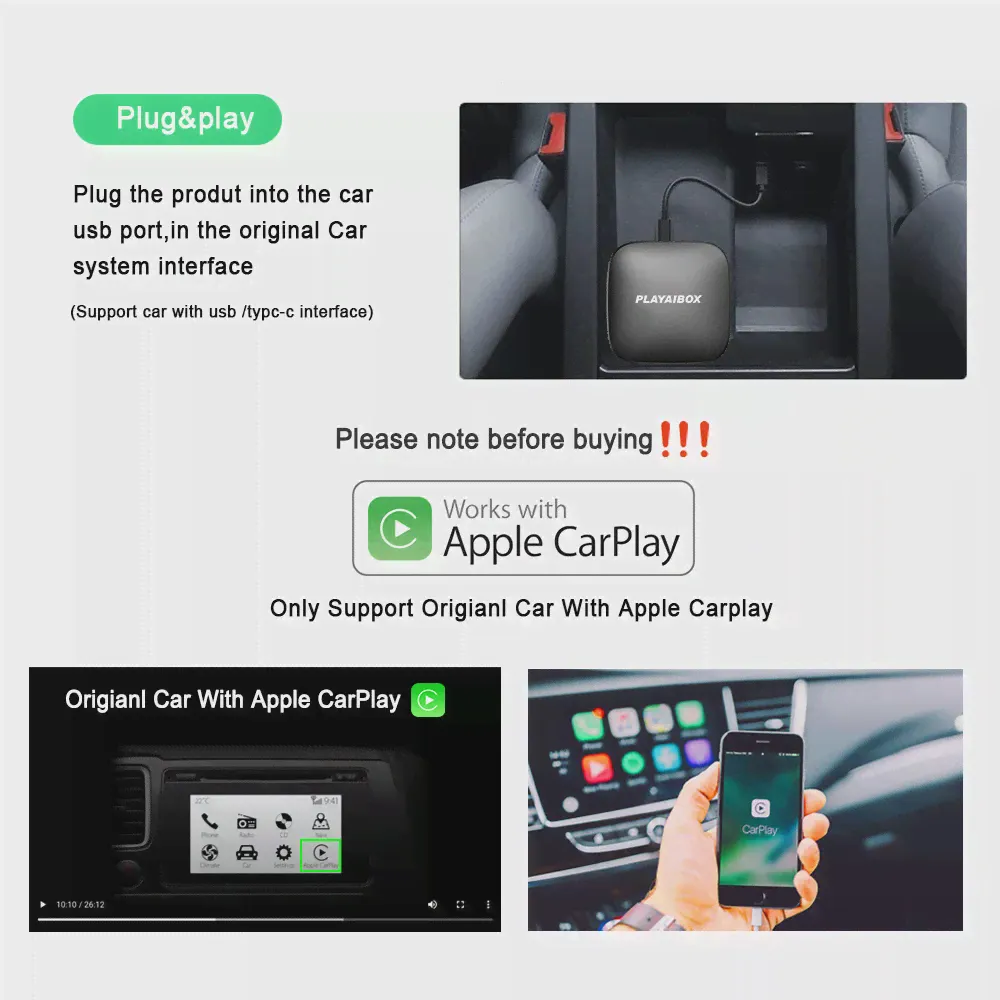 Carplay Ai Box Android 12 система Iptv Netflix 2023 UX999 Ultra 8G + 128G QCM662 беспроводной Автомобильный мультимедийный плеер для Kia Benz Vovo (art.: 3920bfc4b0eac)-2