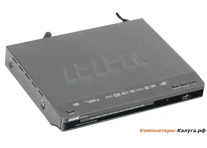 Проигрыватель DVD BBK Караоке DVD-плеер DVP158SI темно-серый-0