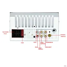 Автомобильный MP5 плеер 6 дюймов авто 7653TM Универсальный FM/USB/AUX Bluetooth для