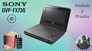 Reproductor Dvd Portátil Sony DVP-FX730 (Portable DVD Player)