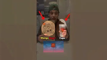 I Found McDonald’s Anime Products…