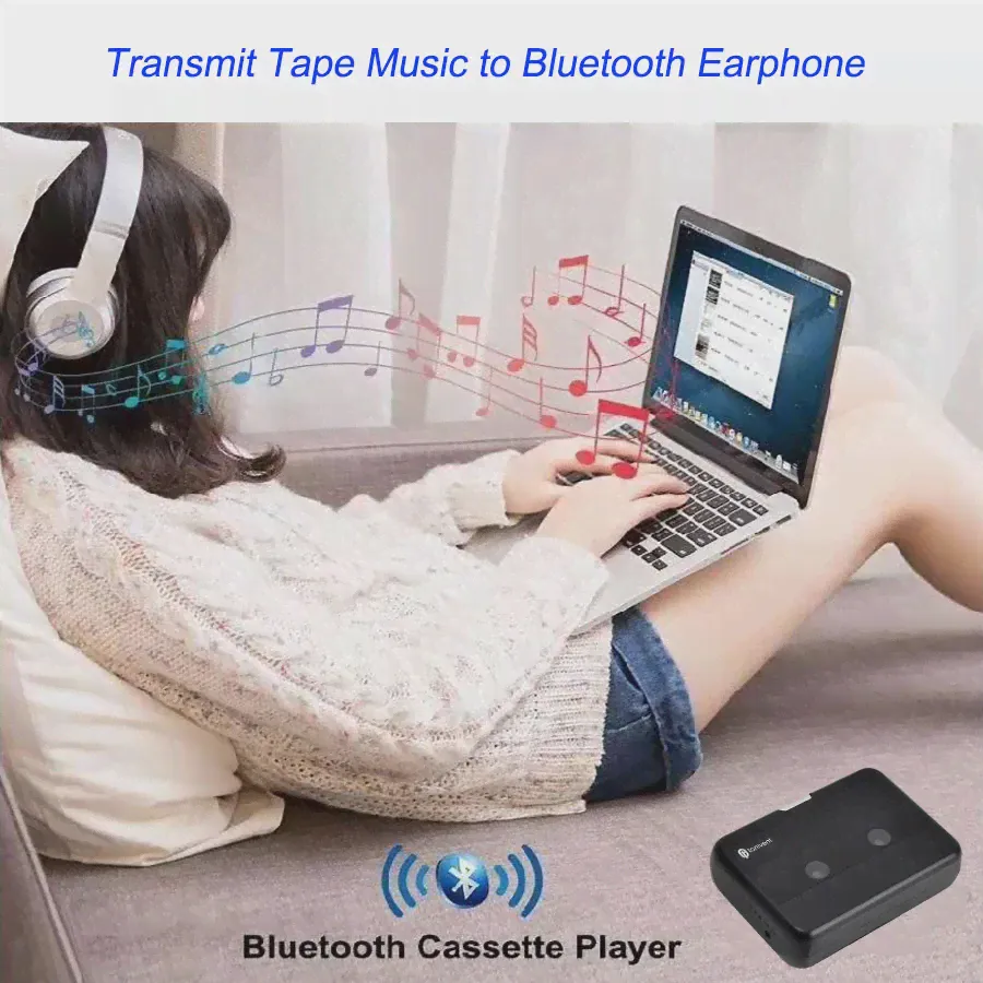 🛍 Bluetooth кассетный плеер портативный Автономный кассетный плеер fm-радио с авто-обратной функцией Bluetooth плеер