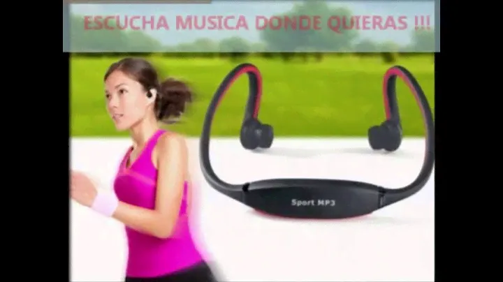 Спортивные наушники с MP3 плеером наперевес!