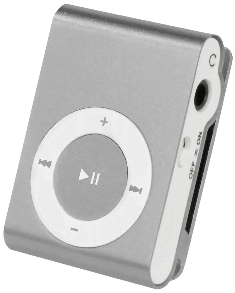 MP3-плеер mp3silver без диска, серебристый-0