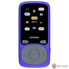 Плеер Hi-Fi Flash Digma B4 8Gb синий/1.8"/FM/microSDHC [1132600]