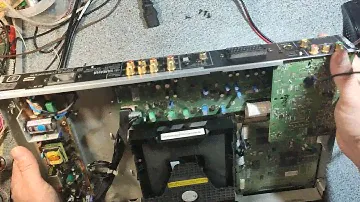 DVD плеер YAMAHA DVD S1500 обзор начинки, ремонт больных мест.