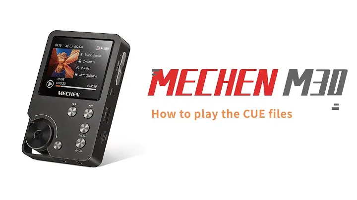 MECHEN M30-How to play the CUE files
