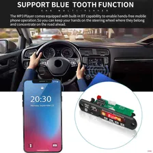 5 12 в USB FM Aux радио MP3 плеер встроенный Автомобильный Bluetooth5.0 гарнитура декодер