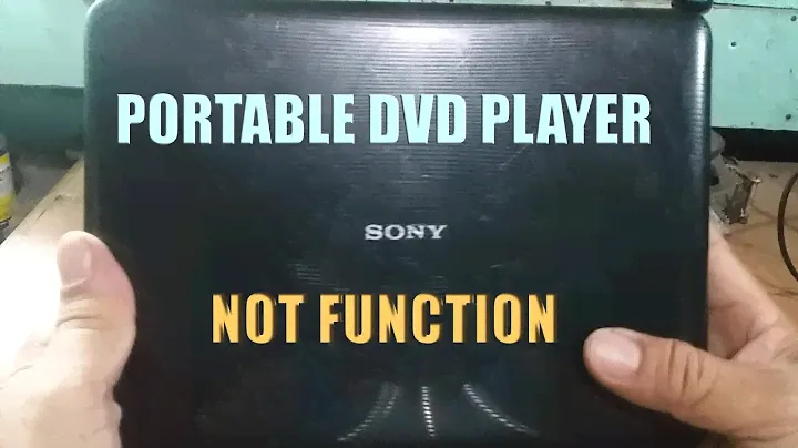 SONY PORTABLE DVD PLAYER NOT FUNCTION
