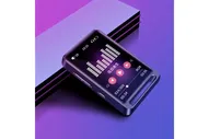 Ультратонкий мини mp3 плеер с полноэкранным сенсорным дисплеем 2.4 дюйма 16Gb черного цвета