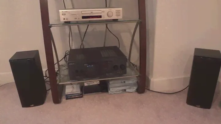 Nakamichi DVD-10 In Near Mint Condition Multi World Voltage and Remote In Gold