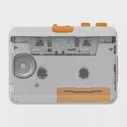 Прозрачный кассетный плеер Walkman