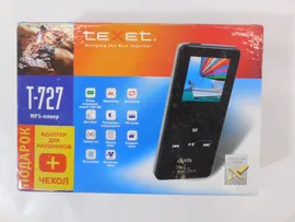 MP3 Плеер teXet T-727, 1Gb