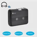 🛍 Bluetooth кассетный плеер портативный Автономный кассетный плеер fm-радио с авто-обратной функцией Bluetooth плеер