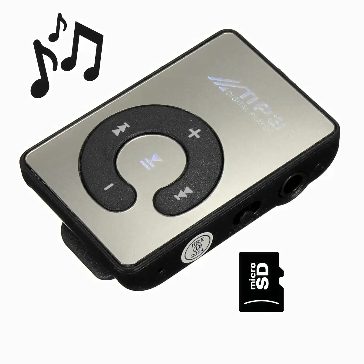 MP3 плеер с поддержкой карты памяти. Кнопочный мп3 плеер с клипсой в Москве