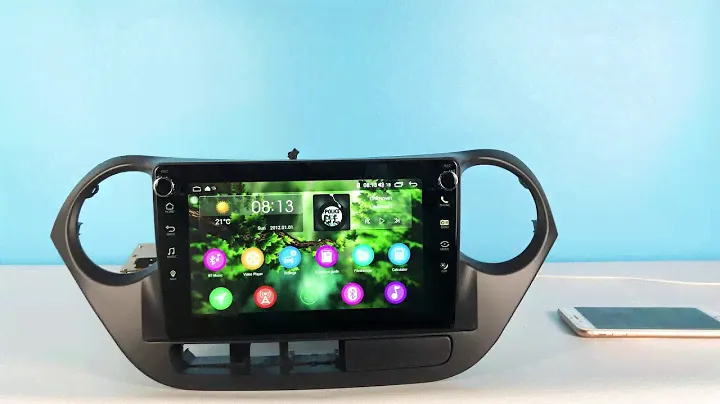 Hyundai i10 2014-2017 Android GPS Navigation System HD Screen 1280*720