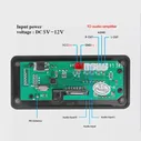 Bluetooth5.0 плата декодирования модуль беспроводной Автомобильный USB mp3 плеер bluetooth TF слот для картыUSBFMпульт декодирования плата модуль (art.: 3920b2d030a32)